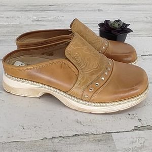 Cimarron Footwear Western Leather Light Brown Clo… - image 1